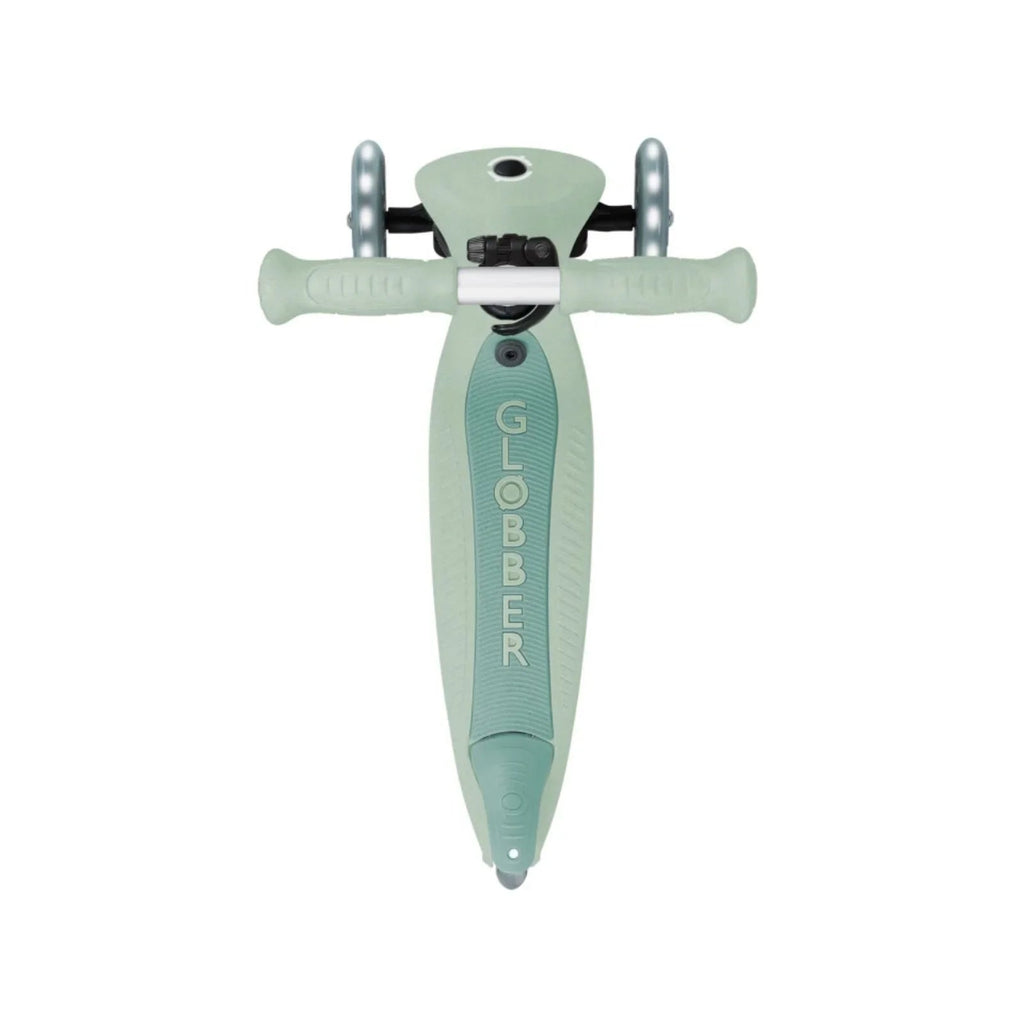 Globber Go Up Active Lights Eco Scooter - Pistachio - Baby&More