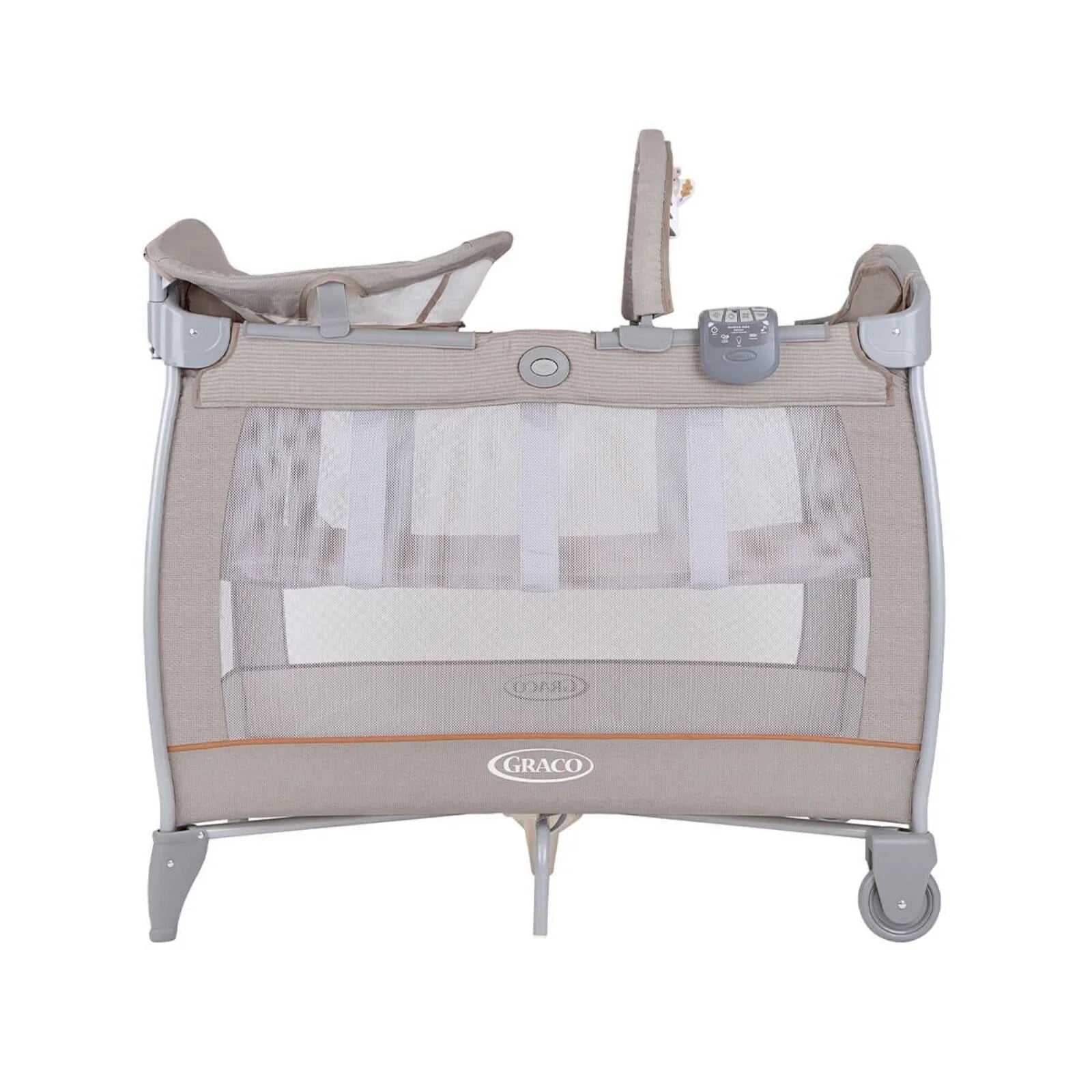 Graco Contour Electra Bassinet Travel Cot with Changing Table - Little Adventures - Baby&More