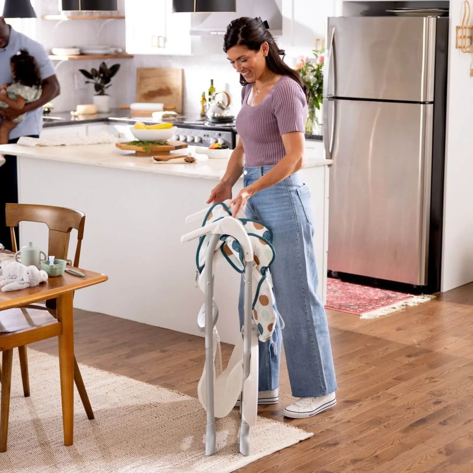 Graco Snackease Quick Folding Highchair - Organza - Baby&More