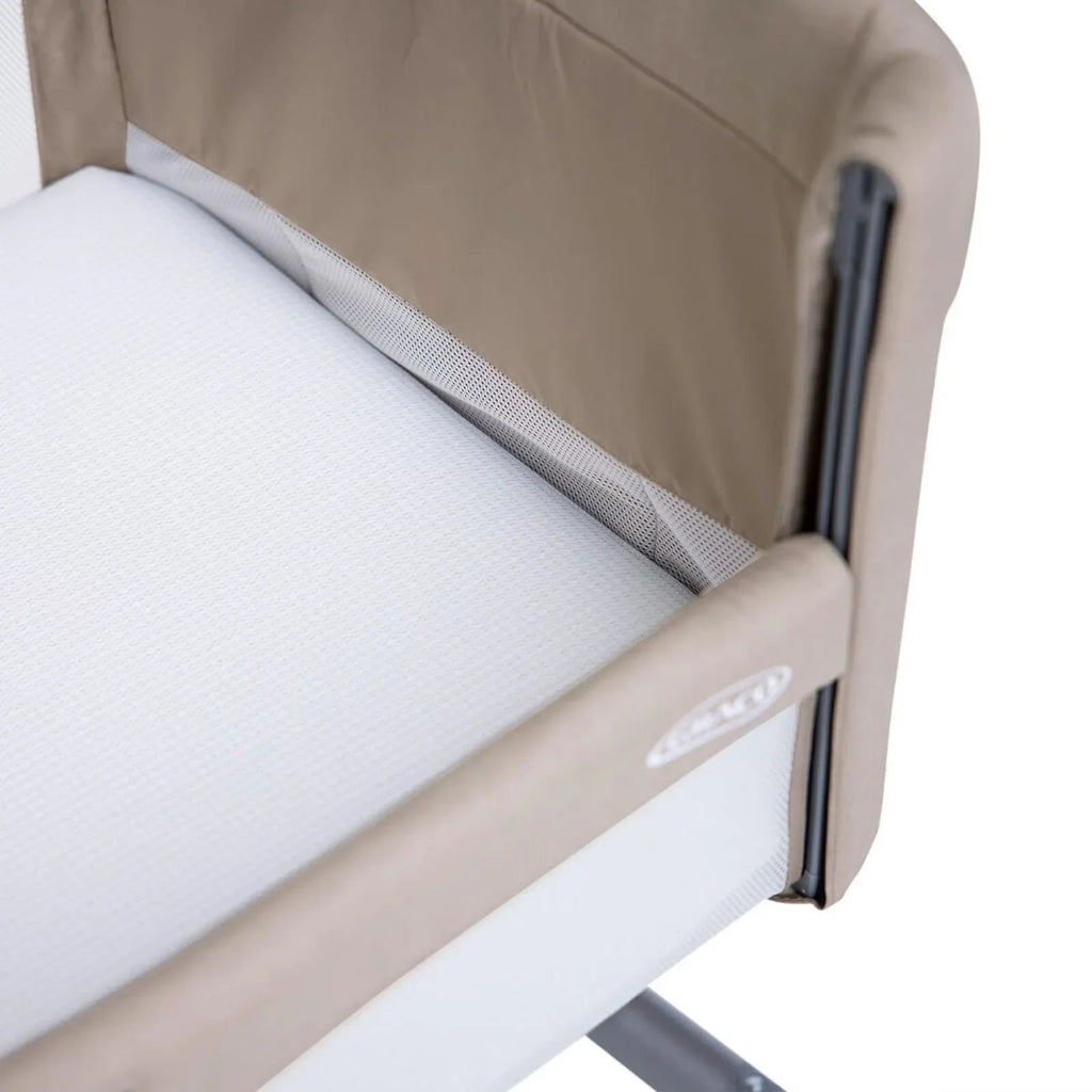 Graco Sweet2Sleep Bedside Crib - Oatmeal - Baby&More
