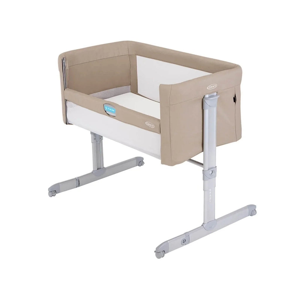 Graco Sweet2Sleep Bedside Crib - Oatmeal - Baby&More