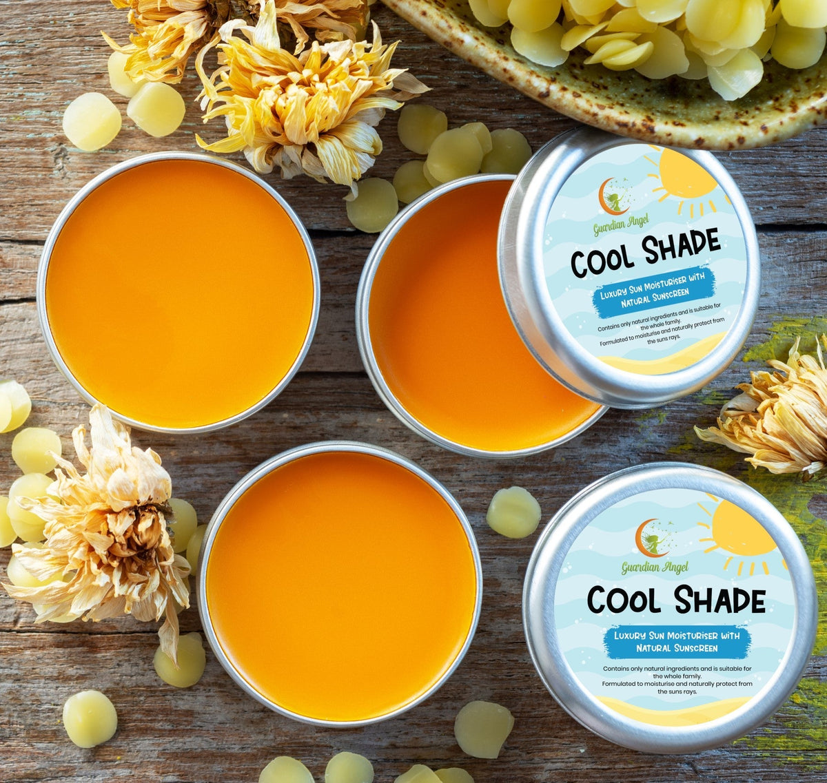 Guardian Angel Naturals - COOL SHADE Natural Mineral Sun Cream - Baby&More