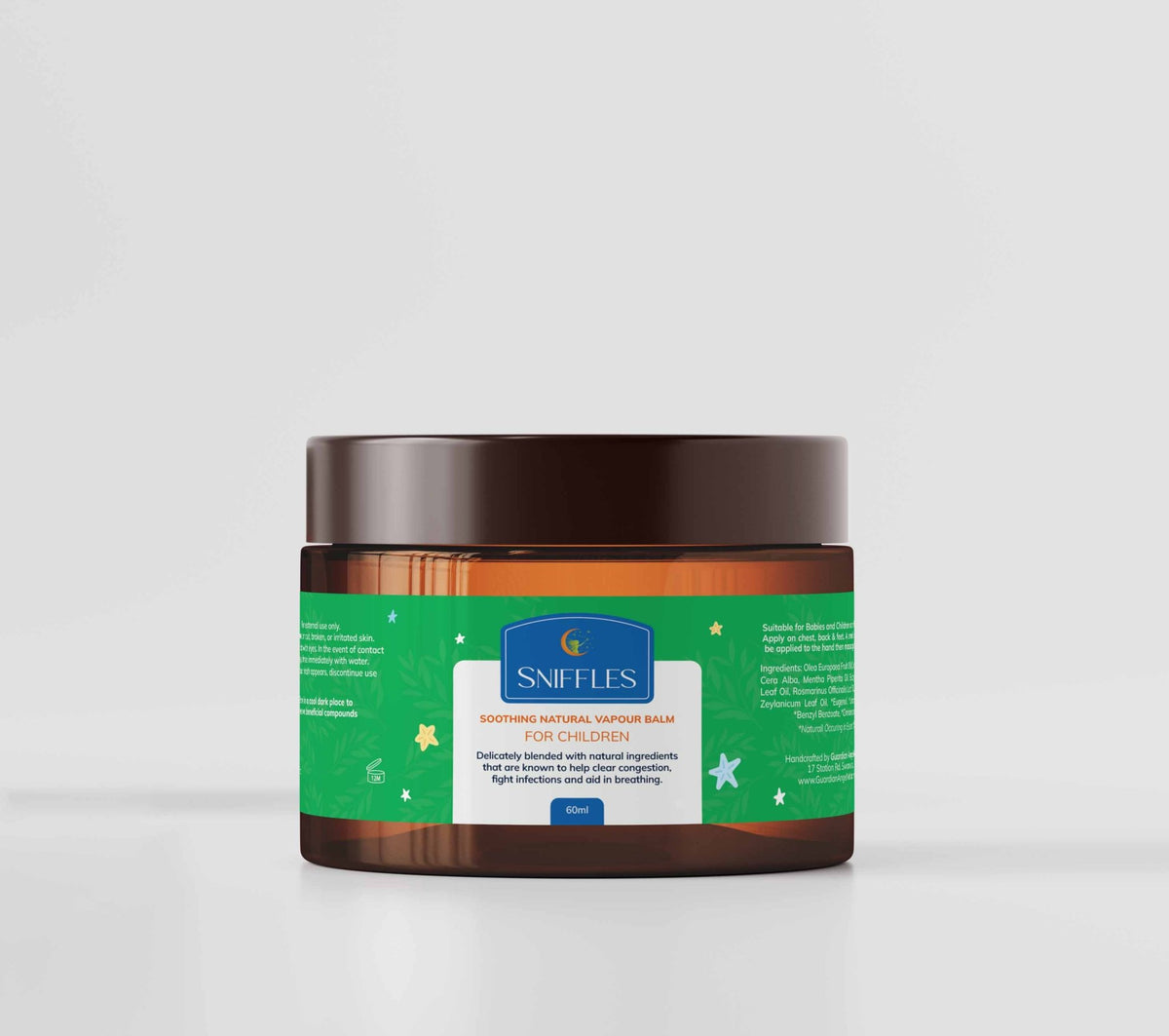 Guardian Angel Naturals - SNIFFLES - Children's Vapour Rub with All Natural Ingredients - Baby&More