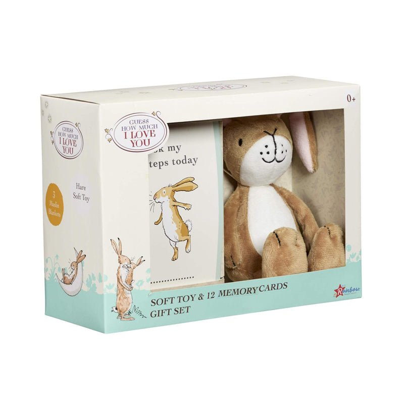 Guess How Much I Love You Soft Toy With Milestone Cards - Baby&More