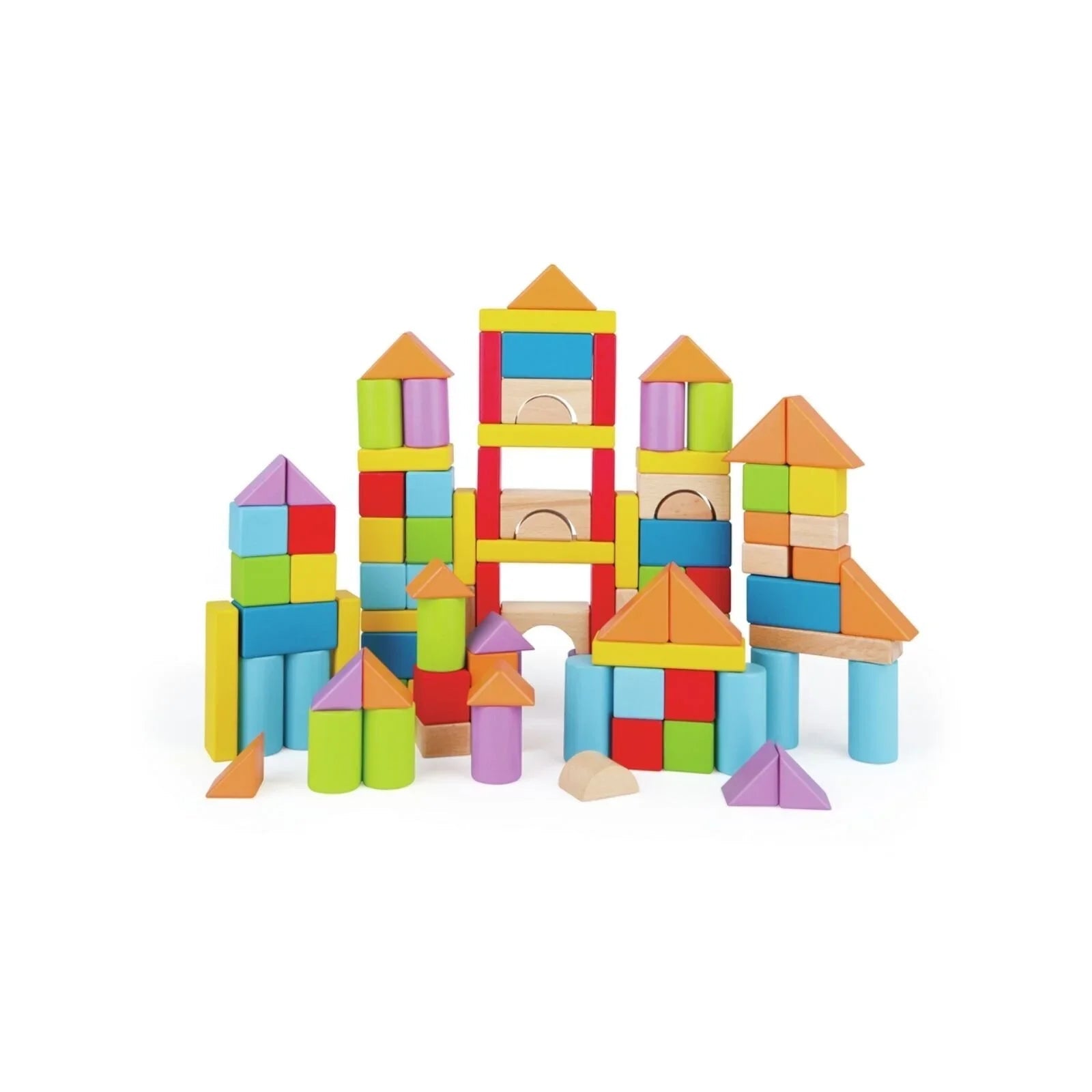 Hape Wonderful Beech Wooden Blocks - 101 pc set - Baby&More