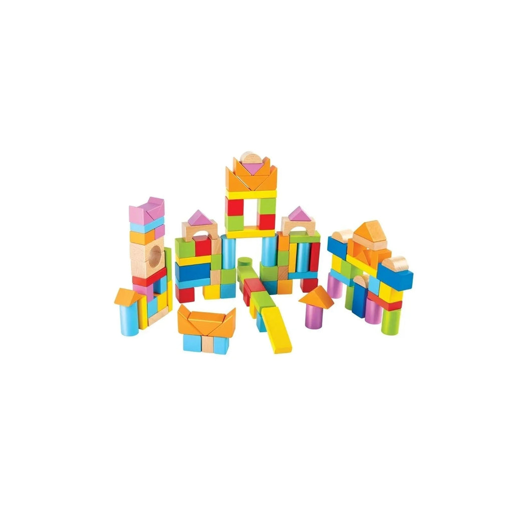 Hape Wonderful Beech Wooden Blocks - 101 pc set - Baby&More