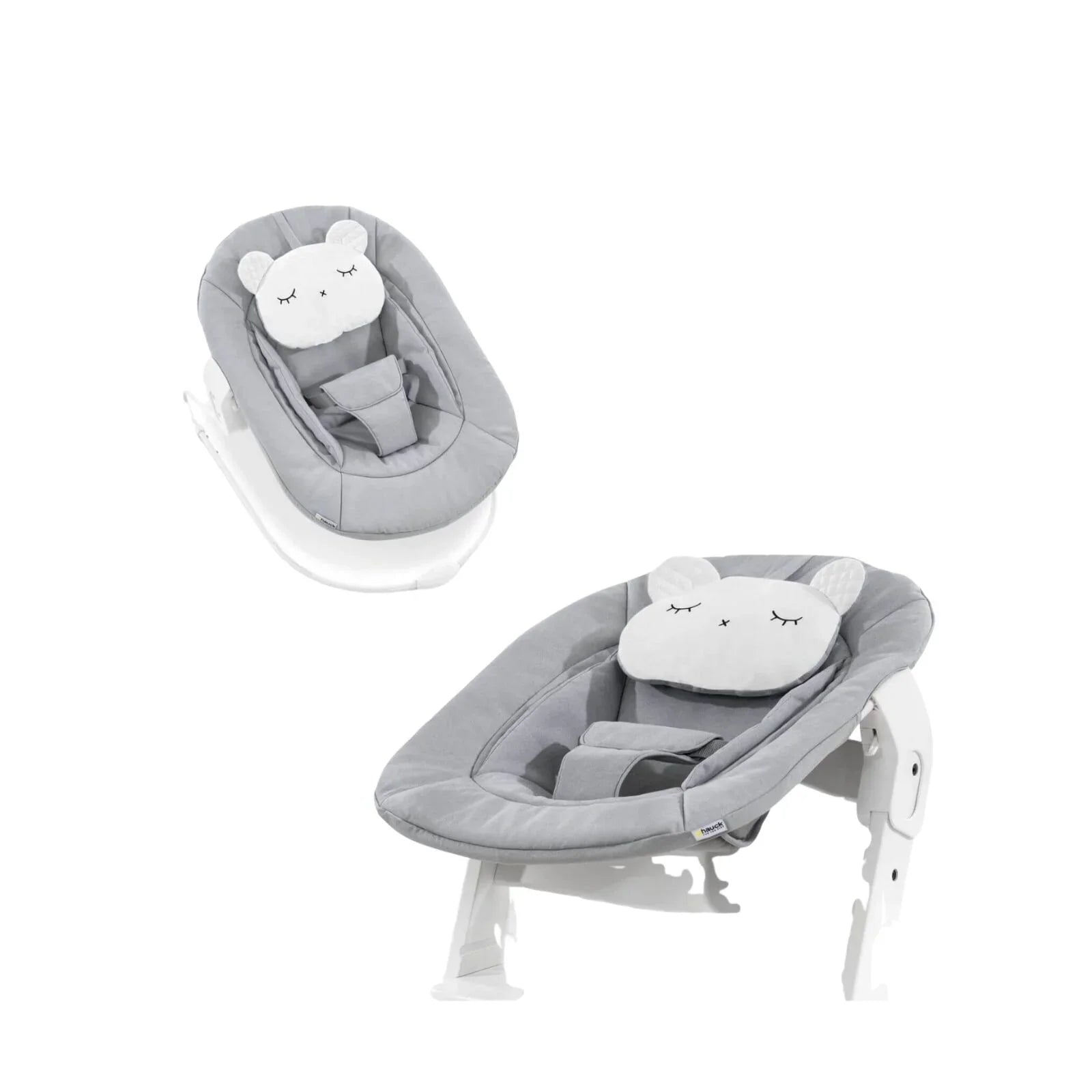 Hauck Alpha Bouncer Chair 2 - in - 1 - Light Grey - Baby&More