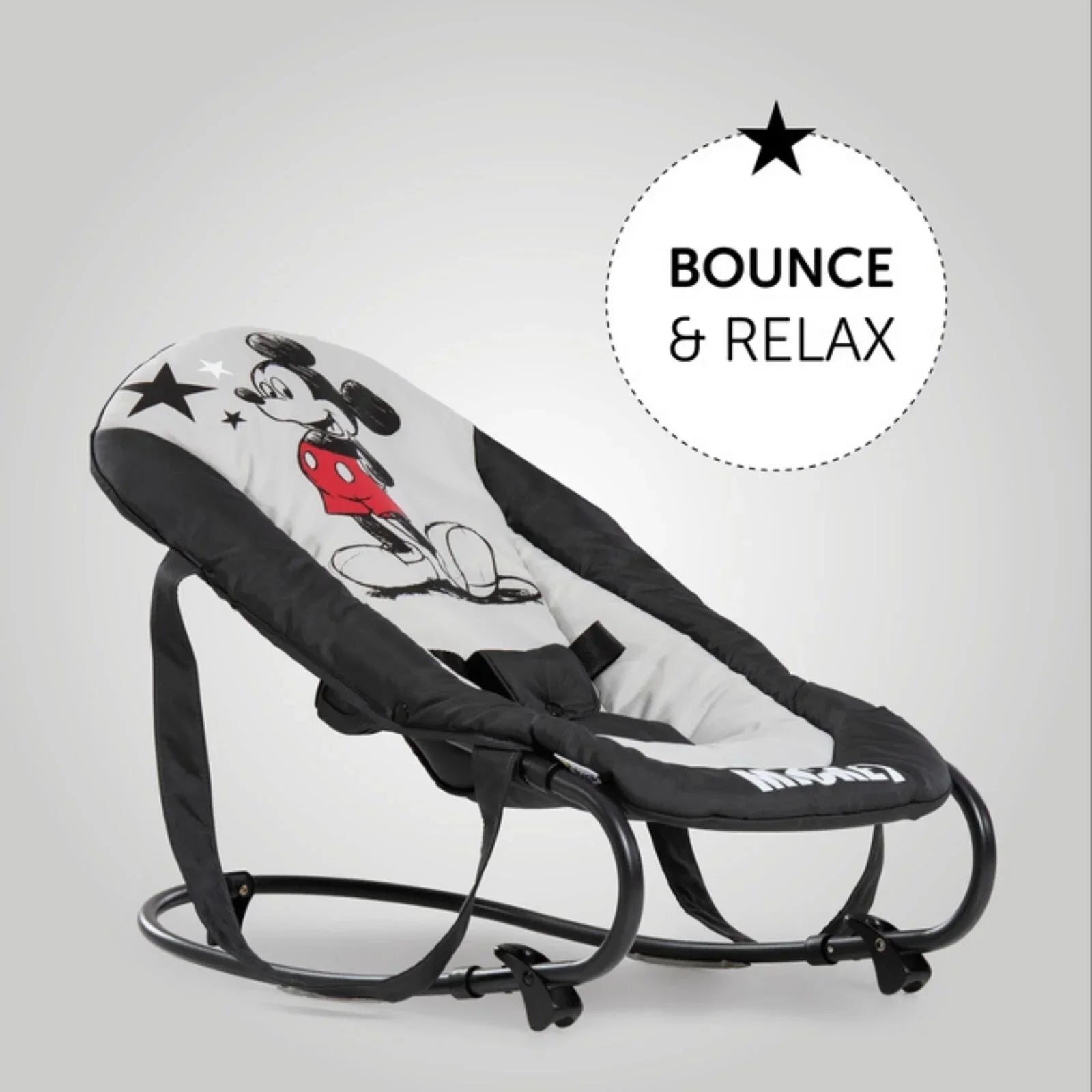 Hauck Disney Rocky Bouncer Chair - Mickey Stars - Baby&More