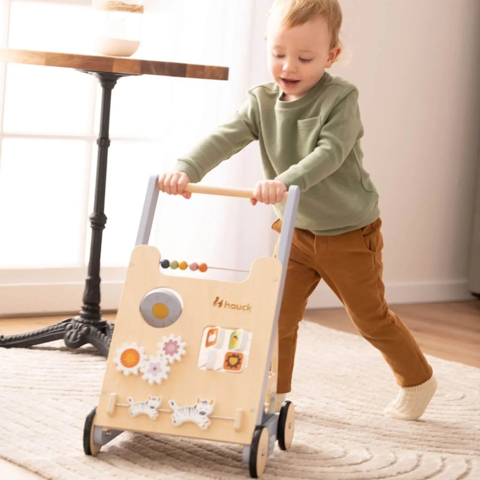 Hauck Learn to Walk - Skills Wooden Walker - Baby&More