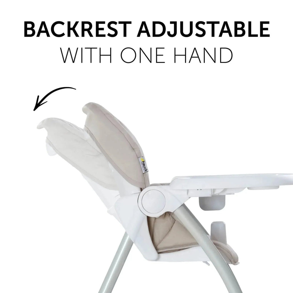 Hauck Sit N Fold Highchair - Beige - Baby&More