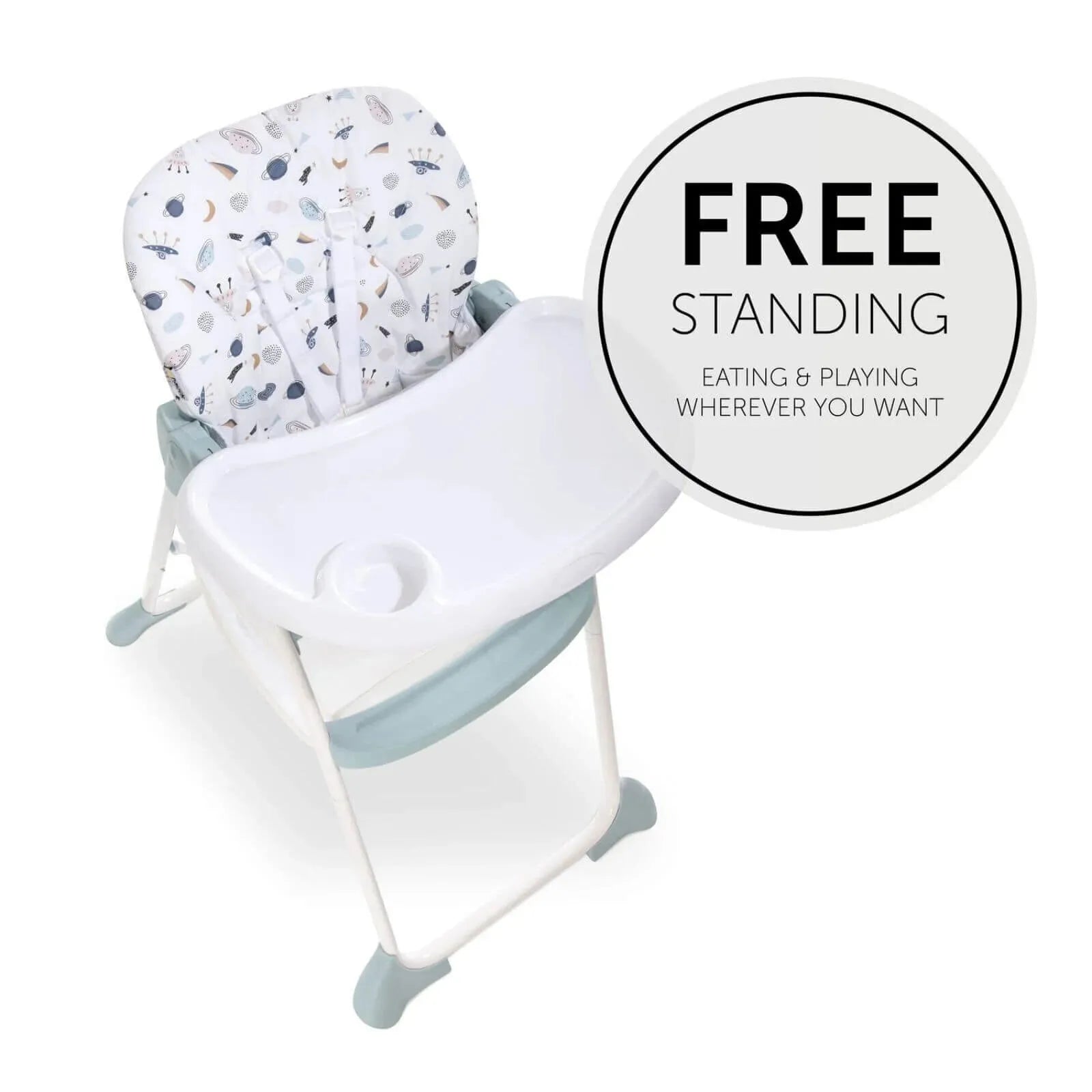 Hauck Sit N Fold Highchair - Space - Baby&More