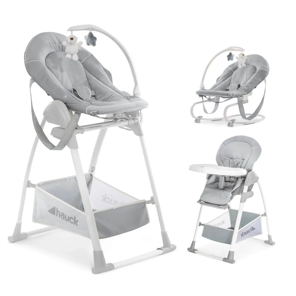Hauck Sit N Relax 3 - in - 1 Highchair - Stretch Grey - Baby&More