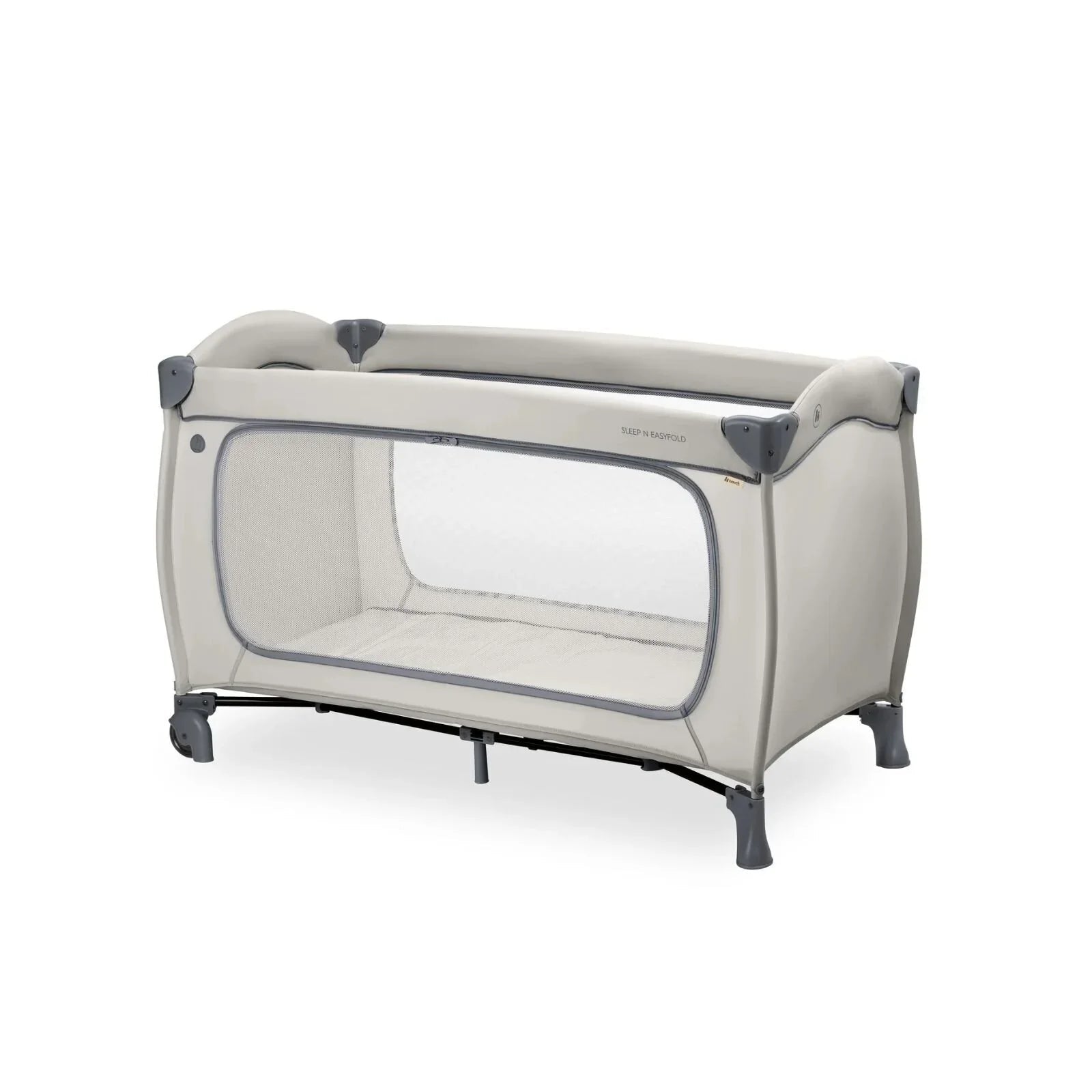 Hauck Sleep N Easyfold Travel Cot - Dark Grey - Baby&More