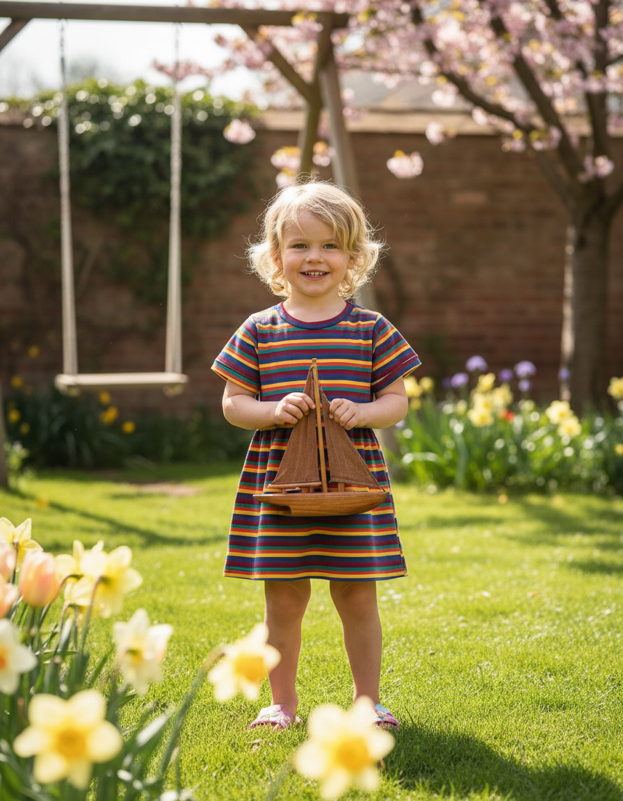 Hazel Child's Dress - Rainbow - Baby&More