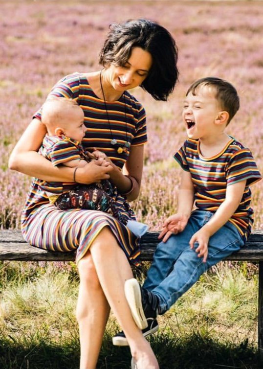 Milkymoon Child's T-shirt - Hazel Stripe