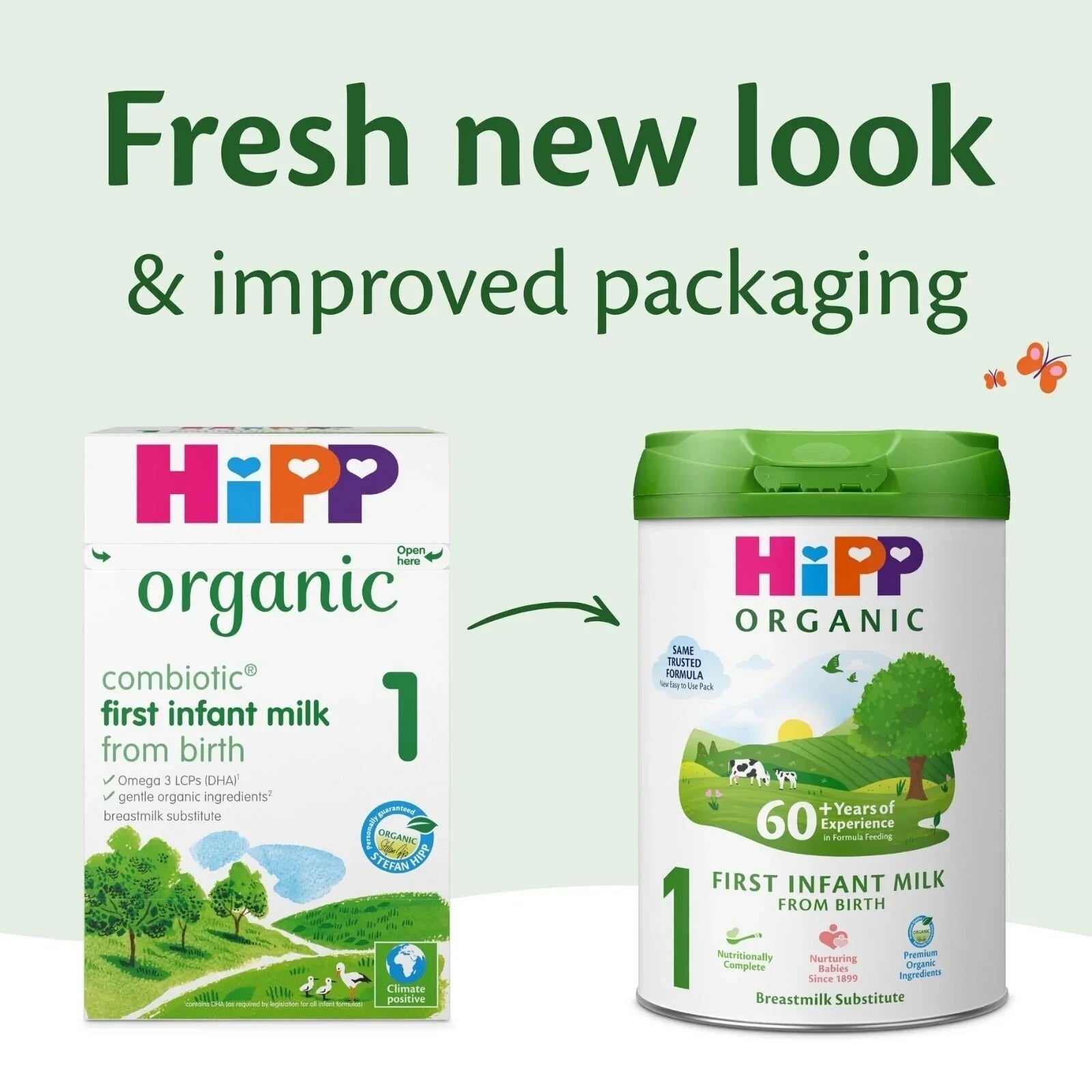 HiPP Organic 1 First Infant Baby Milk Formula - from Birth 800g - Baby&More