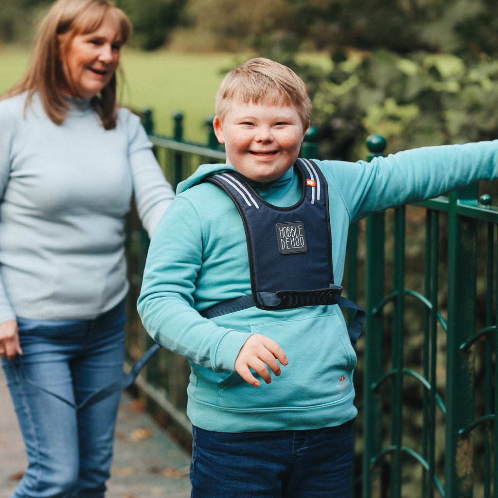 Hobbledehoo Child Harness - XL / 6 Years and Up - Blue - Baby&More