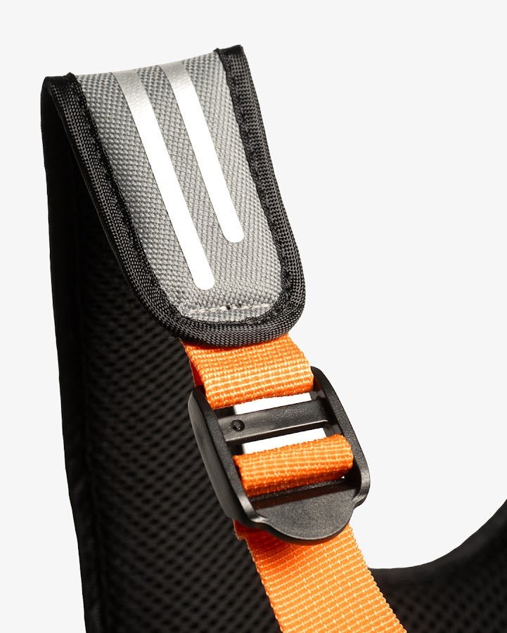 Hobbledehoo Child Harness - XL / 6 years and Up - Grey/Orange - Baby&More