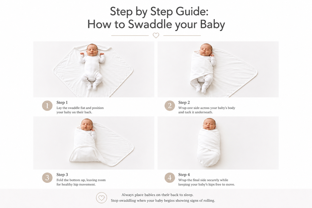 PrimaCotton - Organic Swaddle Baby Blanket