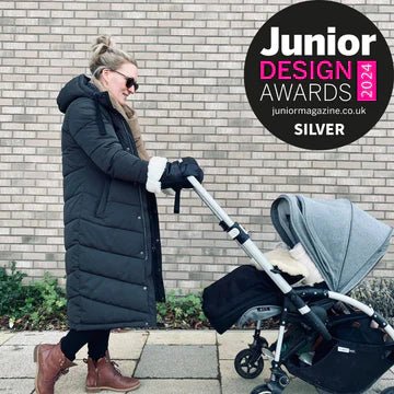 hUDOMA - Pram Gloves - Broadway Brown - Baby&More