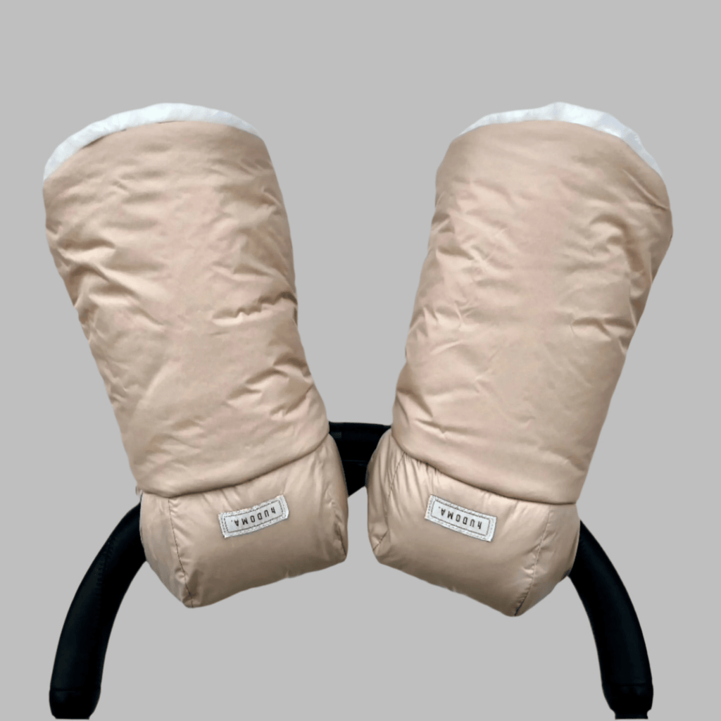 hUDOMA - Pram Gloves - Brooklyn Beige - Baby&More