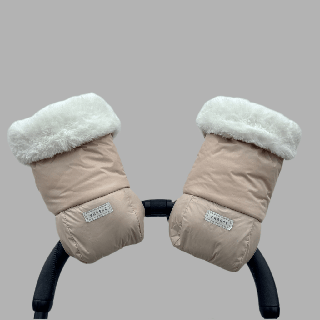 hUDOMA - Pram Gloves - Brooklyn Beige - Baby&More