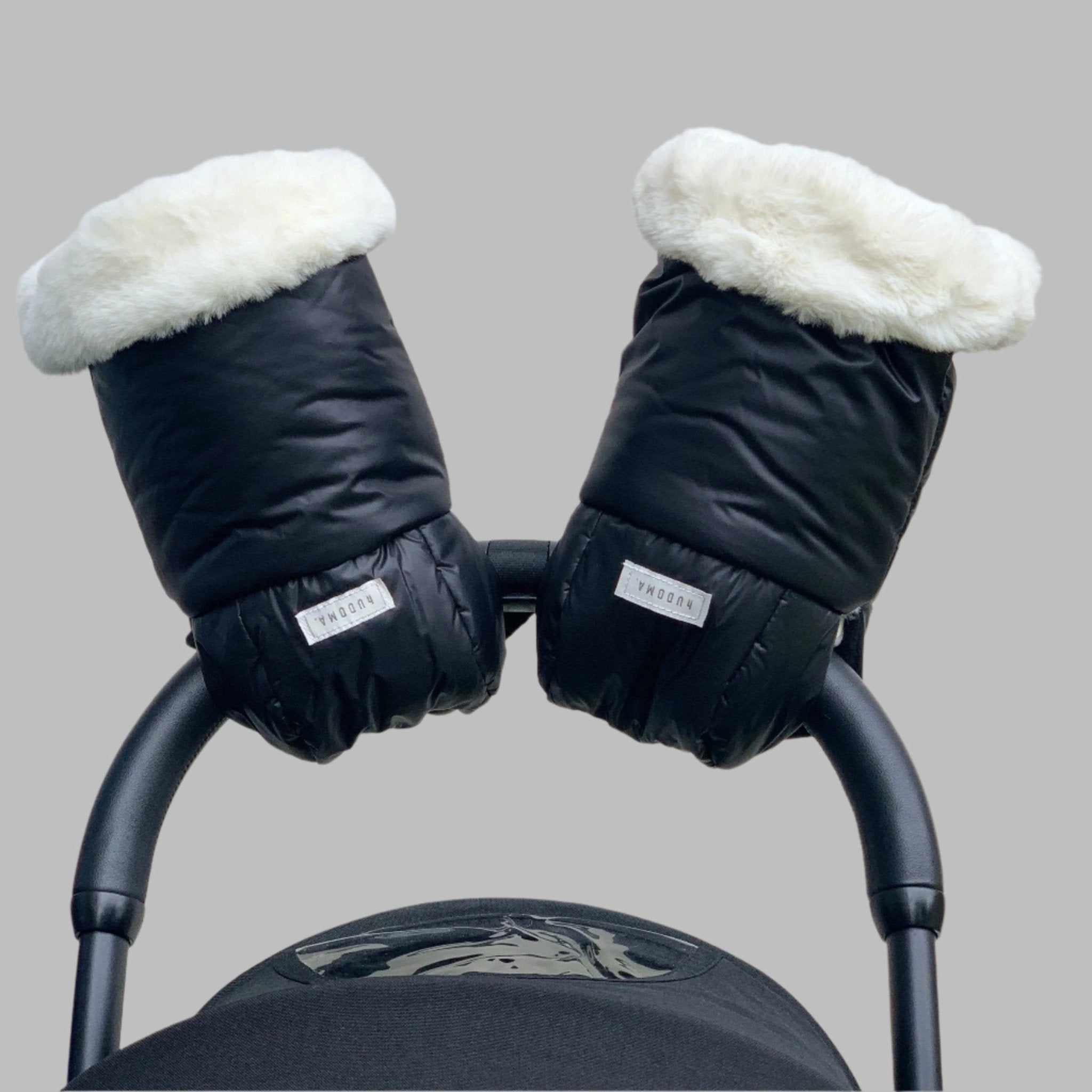 hUDOMA - Pram Gloves - Chelsea Black - Baby&More