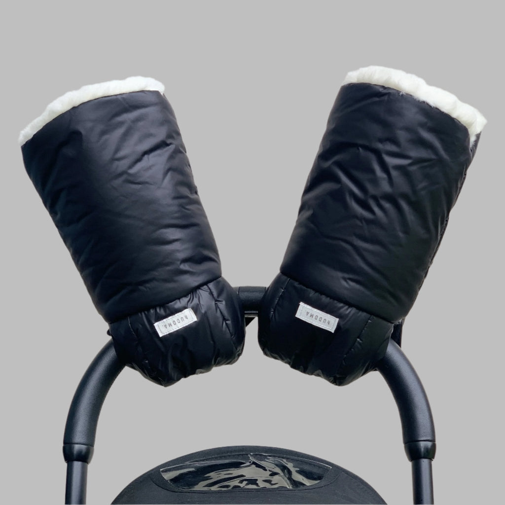 hUDOMA - Pram Gloves - Chelsea Black - Baby&More