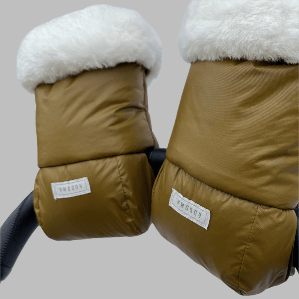 hUDOMA - Pram Gloves - Greenwich Green - Baby&More