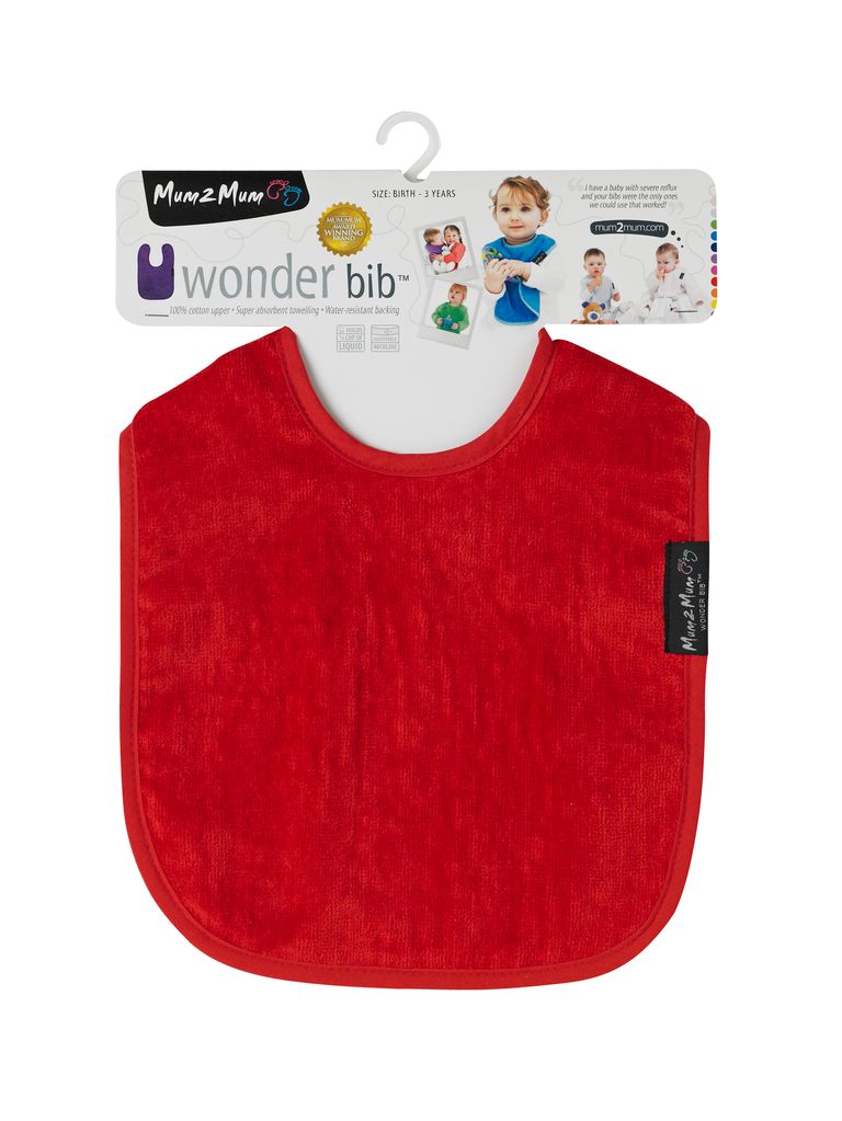 5 PACK - Mum 2 Mum Standard Wonder Bib - Brights