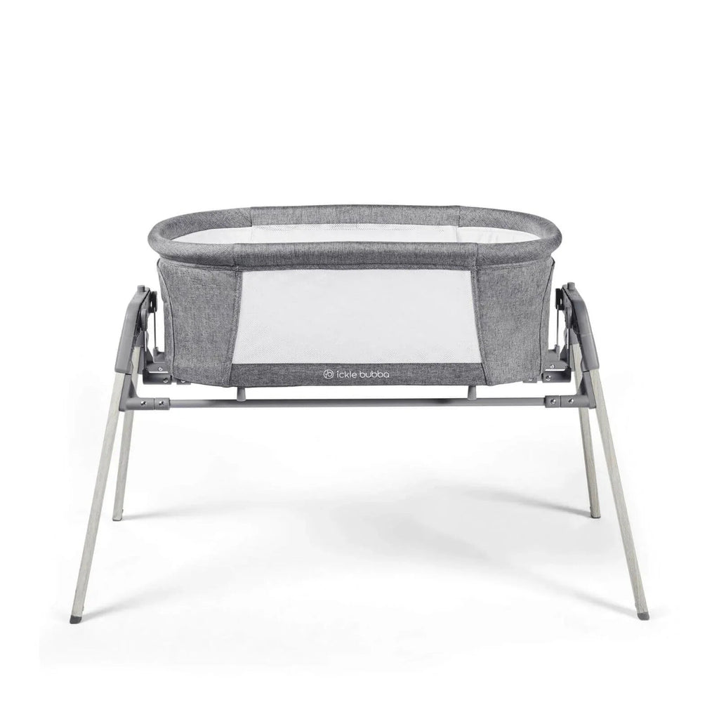 Ickle Bubba Drift Gliding Crib - Ash Grey - Baby&More