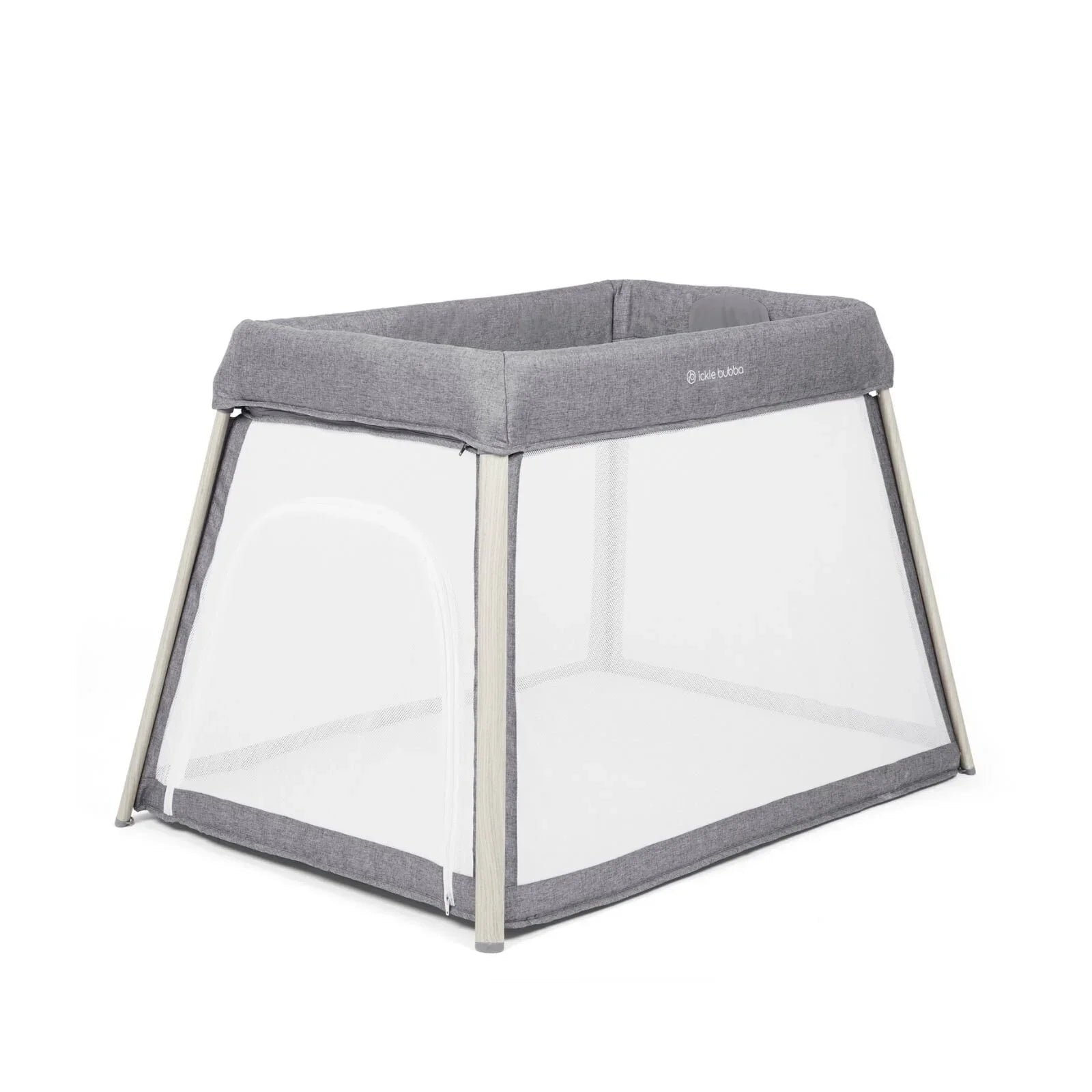 Ickle Bubba Scout 2 - in - 1 Travel Cot & Playpen - Ash Grey - Baby&More