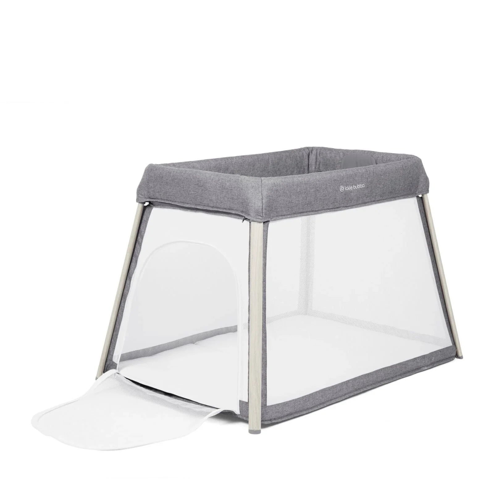 Ickle Bubba Scout 2 - in - 1 Travel Cot & Playpen - Ash Grey - Baby&More