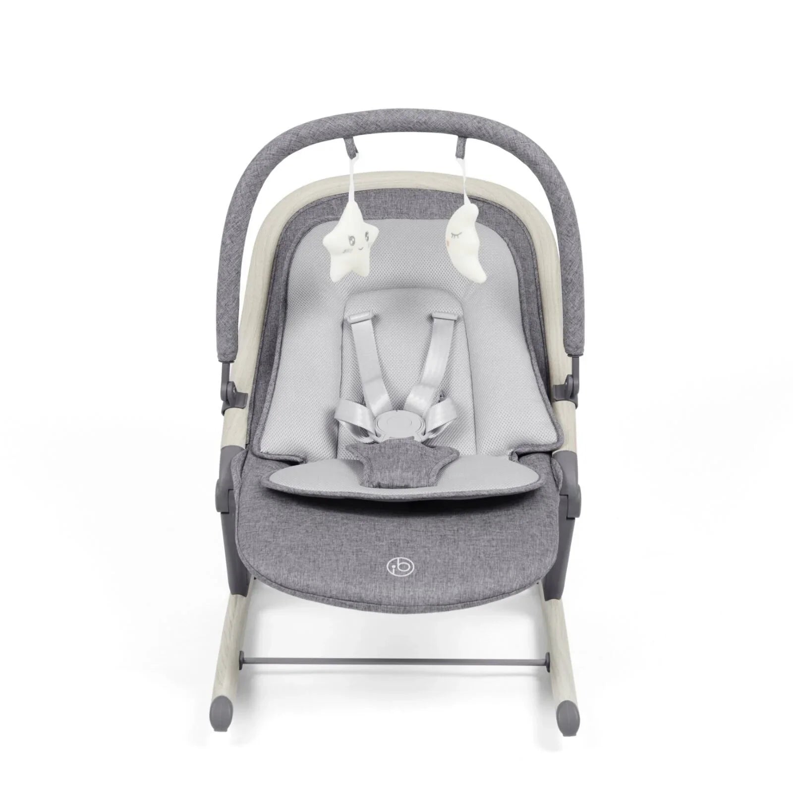 Ickle Bubba Stella Rocker Bouncer Chair - Grey - Baby&More