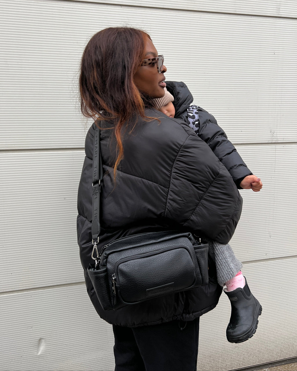 Tiba+Marl Inka Pushchair/Buggy Organiser - Black
