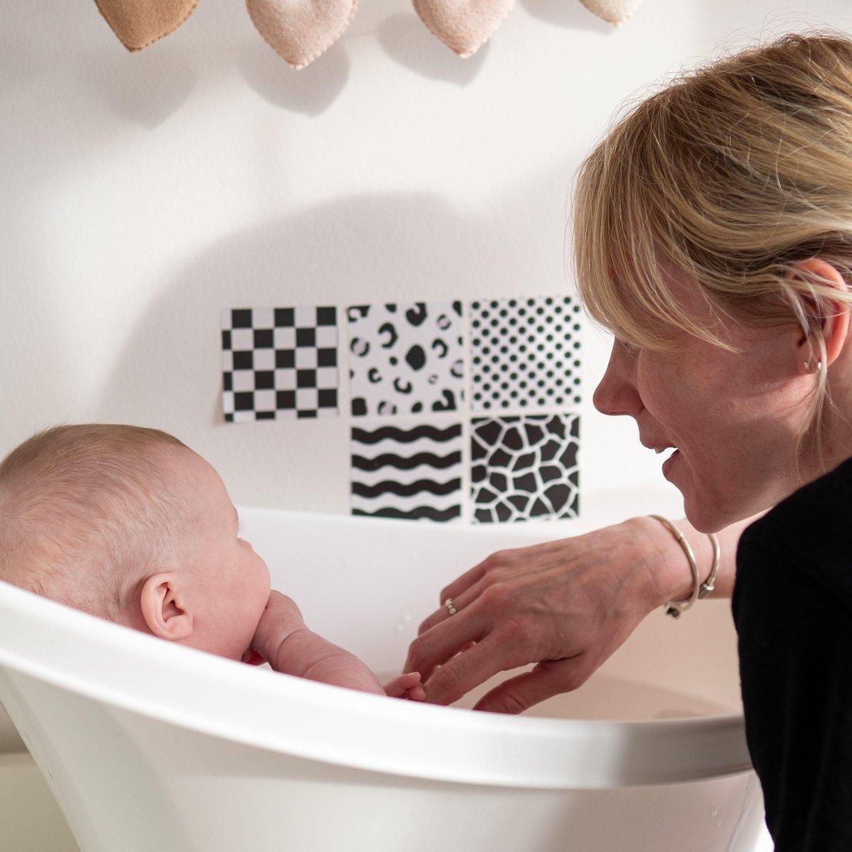 Priya & Peanut 0+ Month Sensory Decal Stickers - Reusable