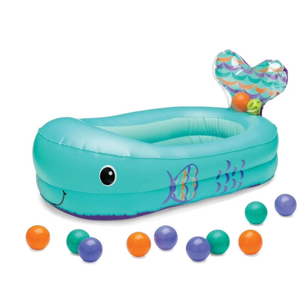 Infantino Whale Bubble Inflatable Baby Bath Tub - Baby&More