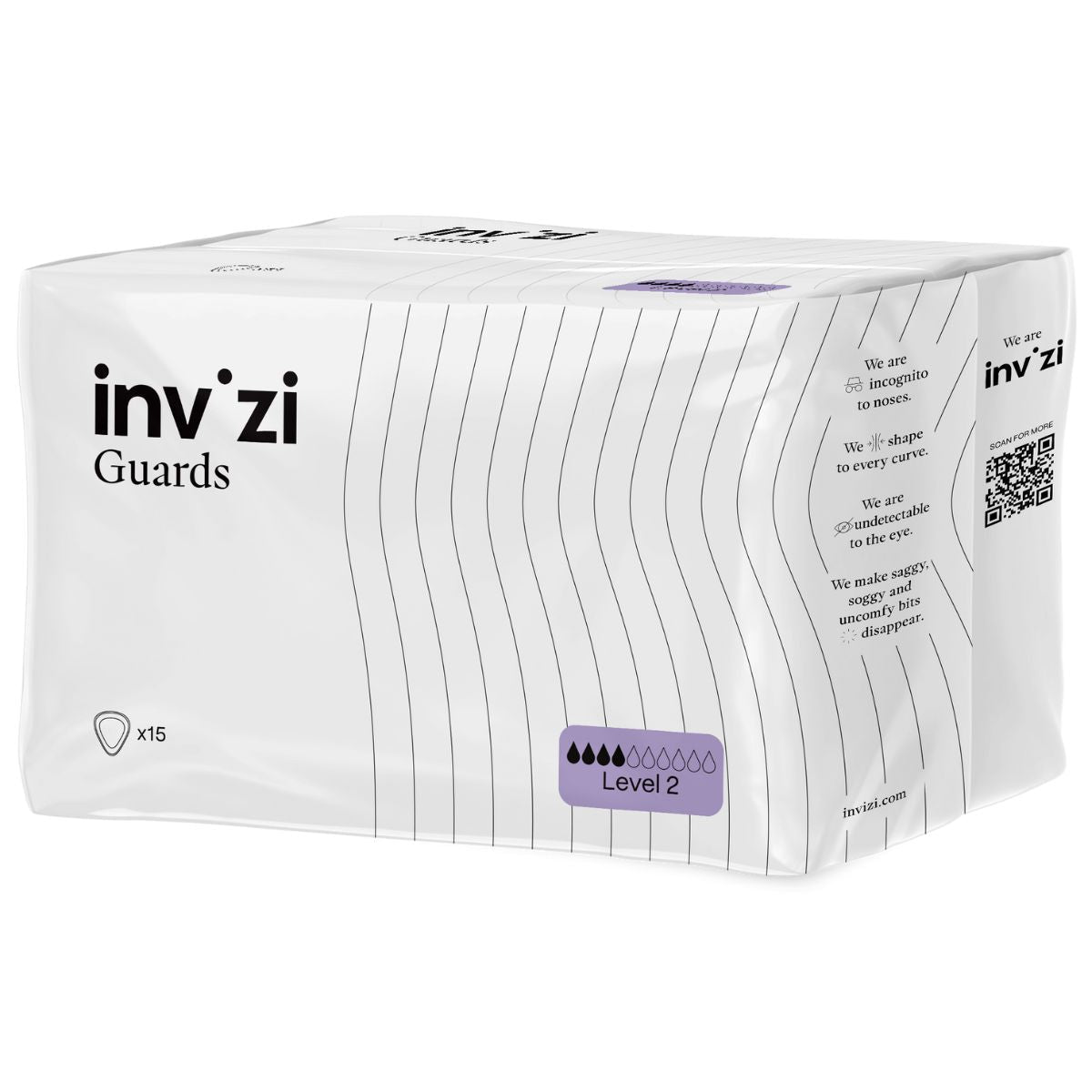 Invizi Male Guards Incontinence Pads - Level 2 - Baby&More