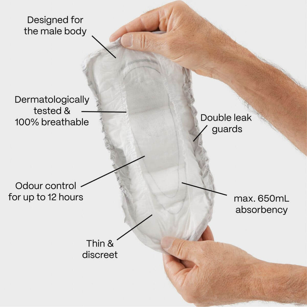Invizi Male Guards Incontinence Pads - Level 3 - Baby&More