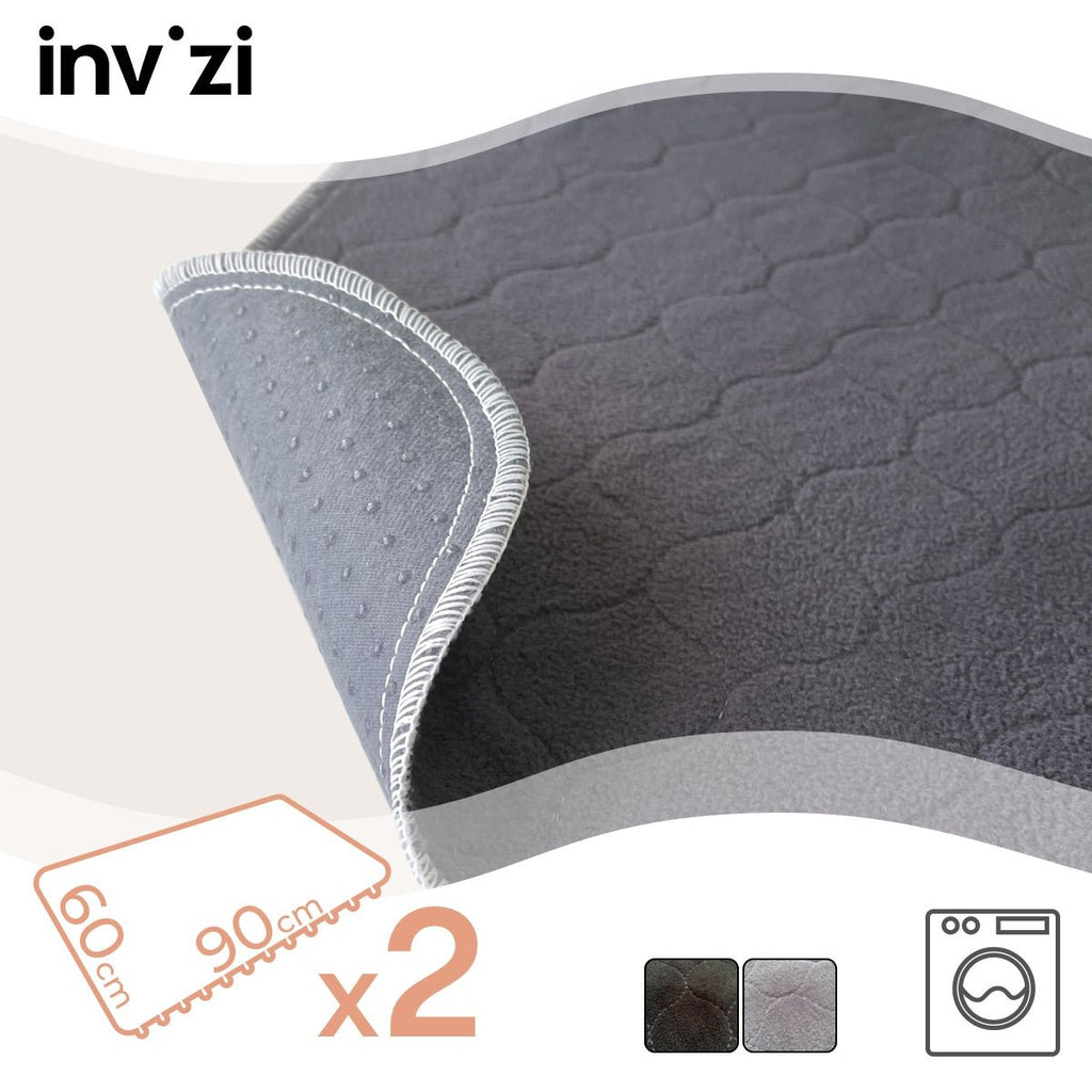 Invizi Non - Slip Mat 60x90cm - Twin - Pack - Baby&More