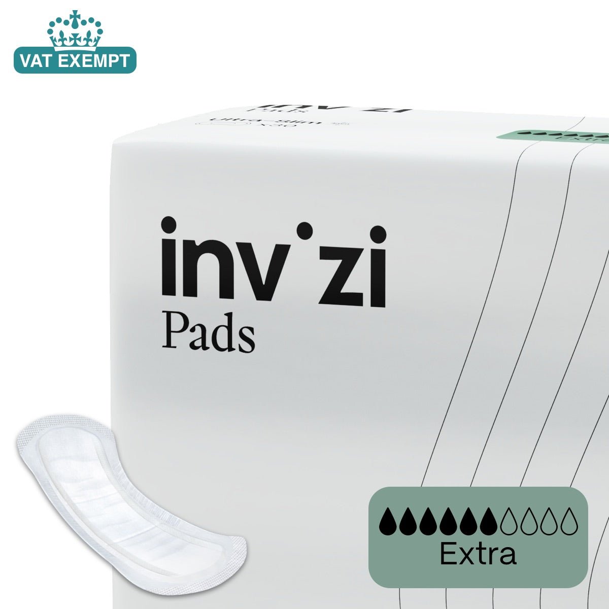 Invizi Pads Incontinence Pads - Extra - Baby&More