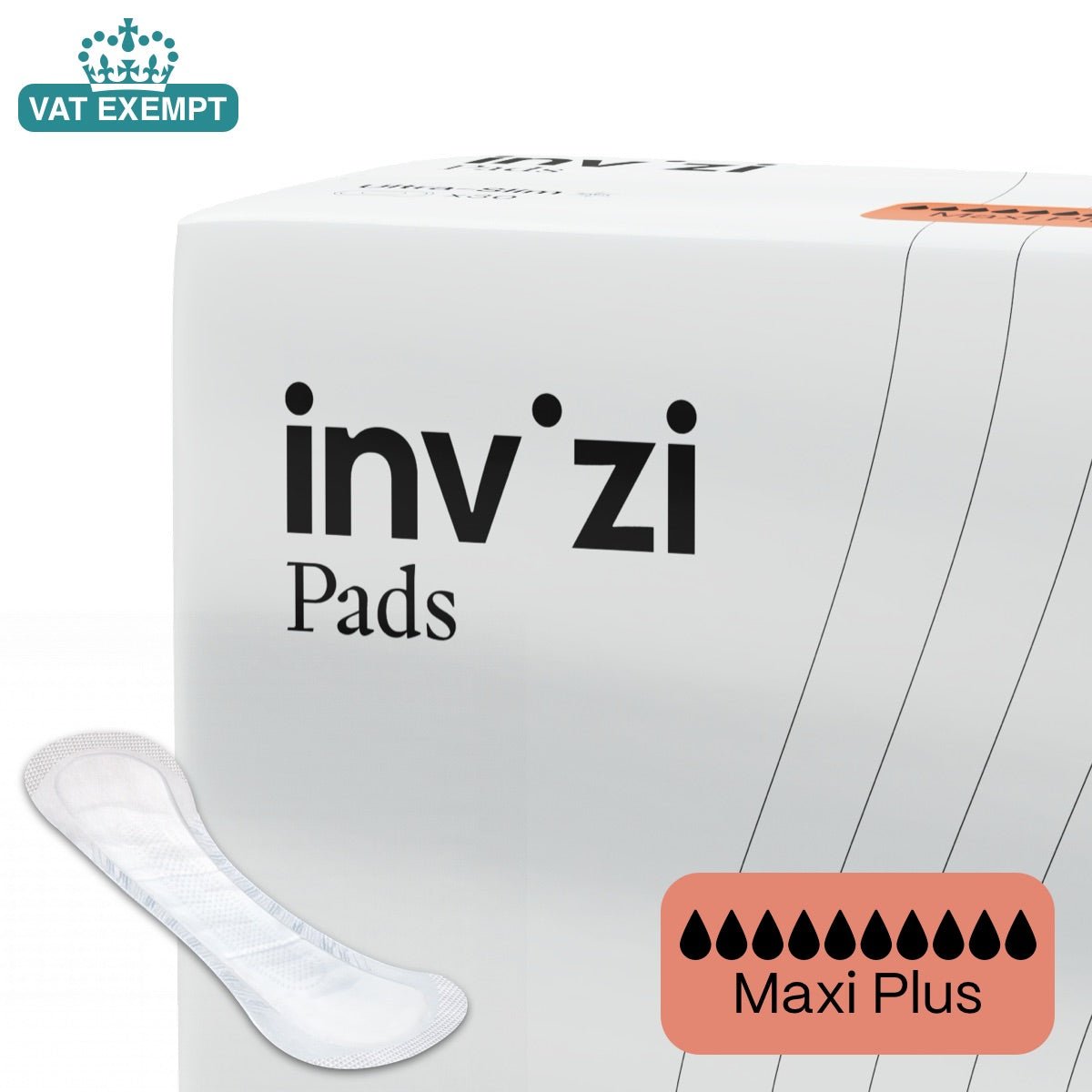 Invizi Pads Incontinence Pads - Maxi Plus - Baby&More