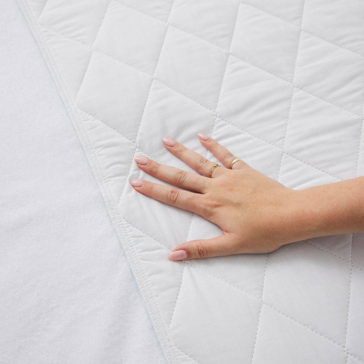 Invizi Waterproof Absorbent Bed Protector with Tucks - Twin - Pack - Baby&More