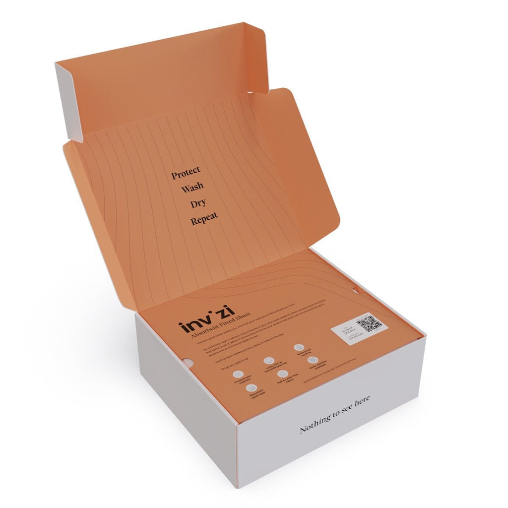 Invizi Waterproof Fitted Sheet - Twin Pack - Baby&More