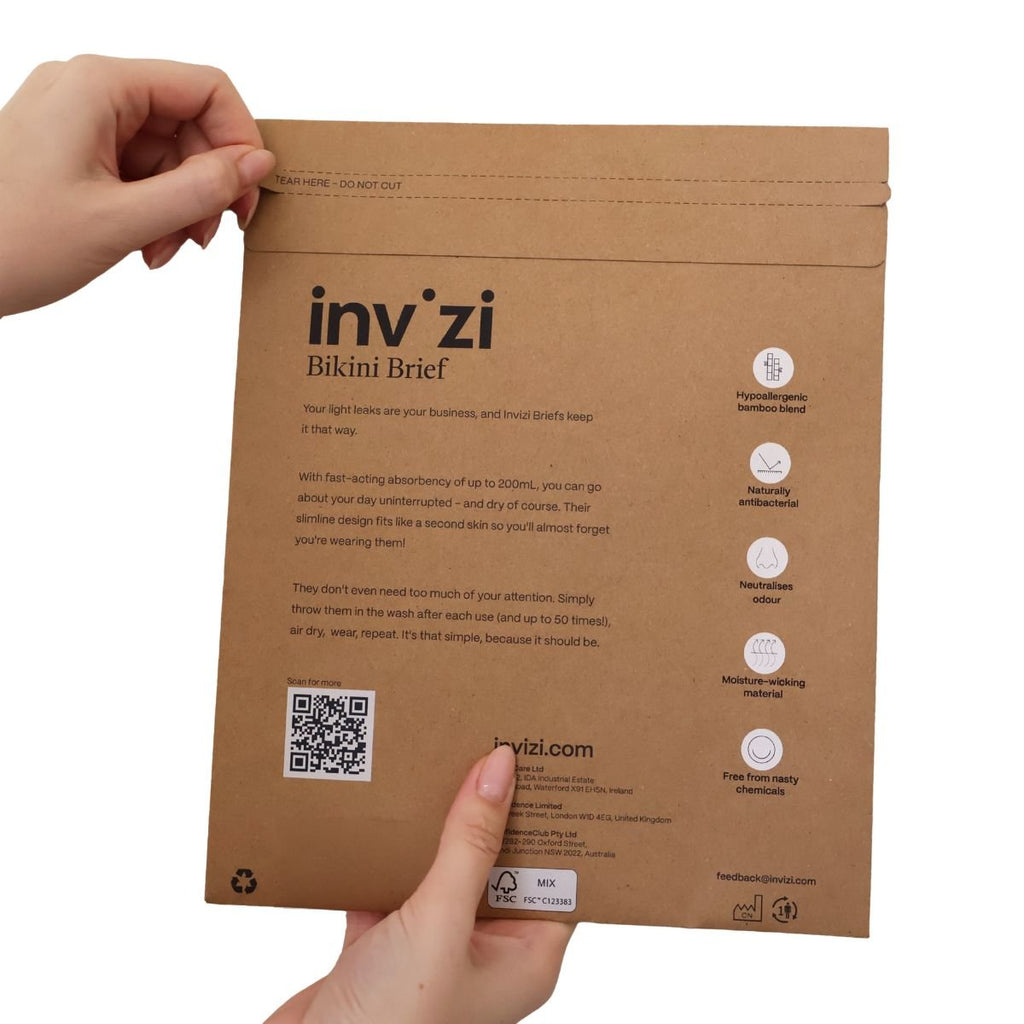 Invizi Women's Washable Bikini Brief - Baby&More