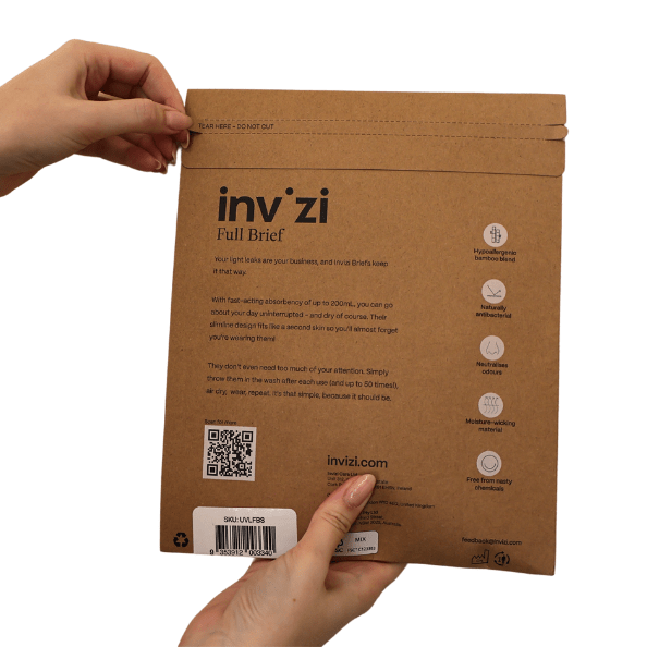 Invizi Women's Washable Full Brief - Baby&More