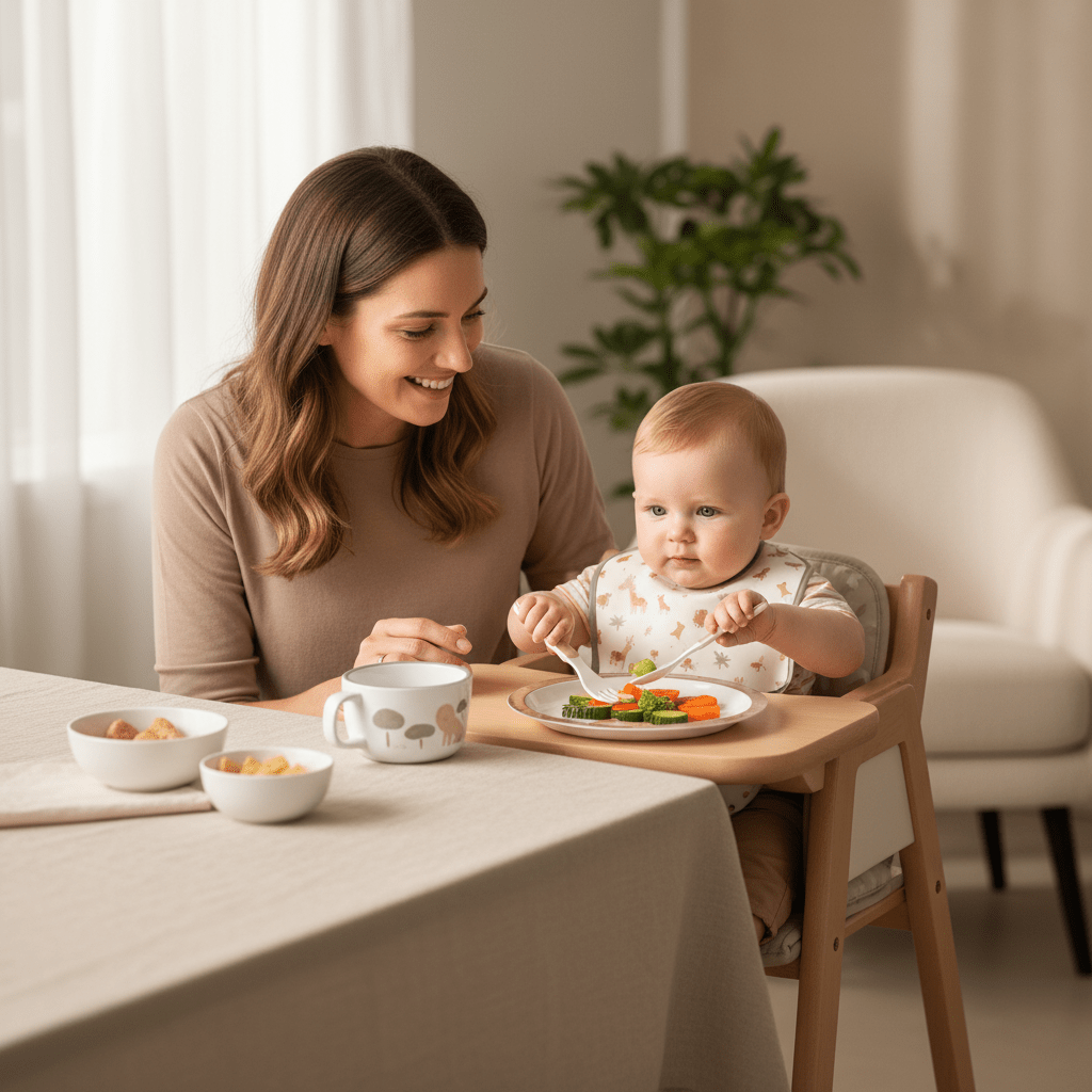 Jane 5 - Piece Melamine Baby Crockery Set - Wild Animal - Baby&More