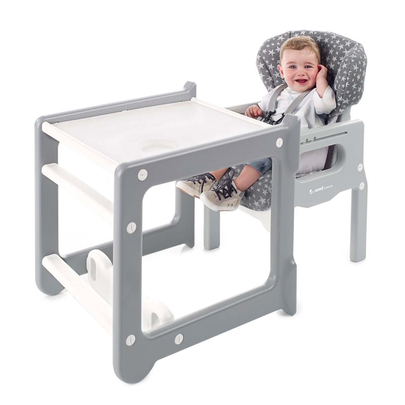 Jane Activa Evo 2in1 Highchair - Botanic Green - Baby&More