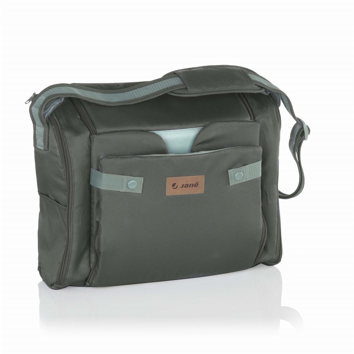 Jane Avant Travel Highchair with Storage - Botanic Green - Baby&More