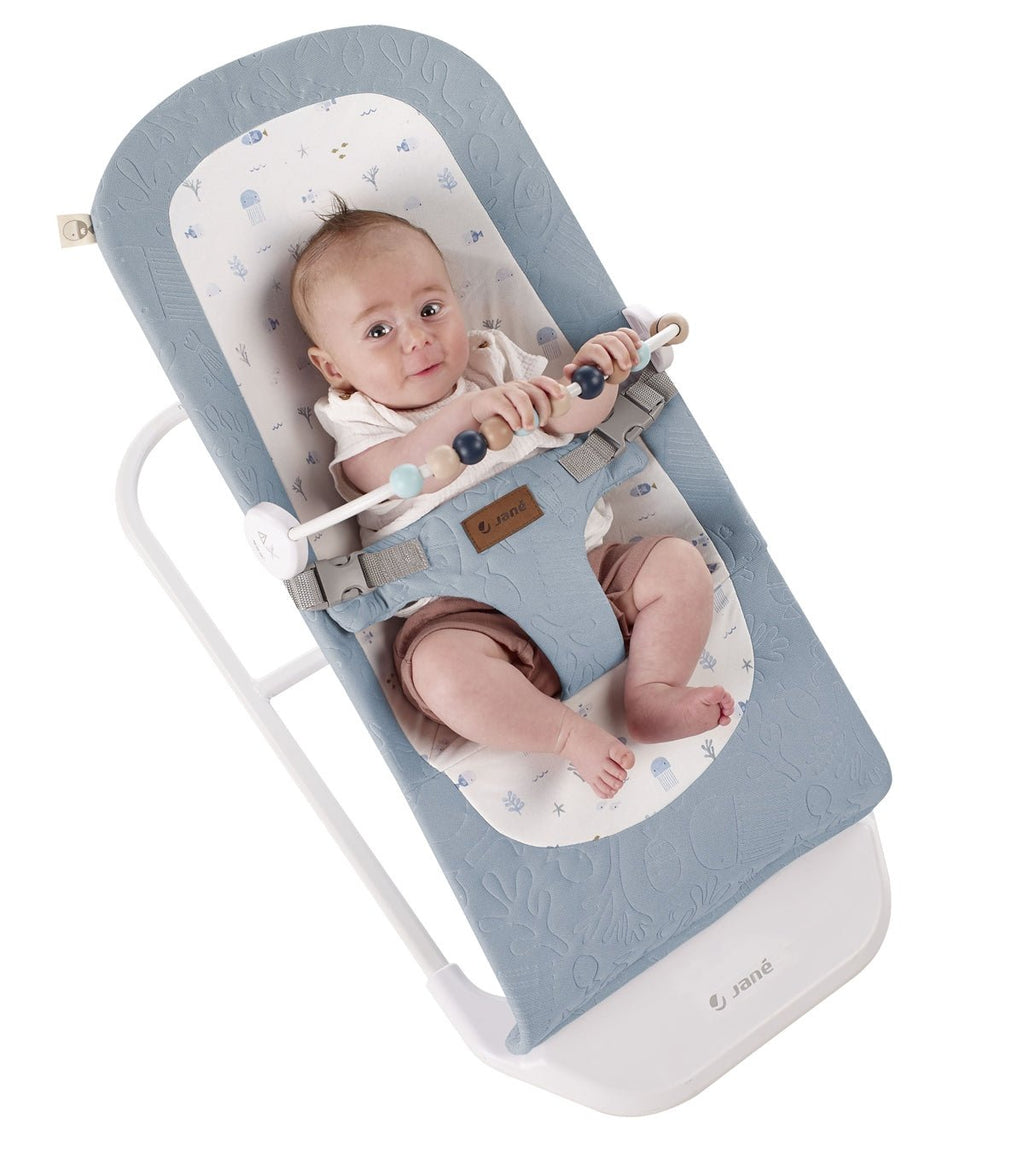 Jane Baluu Baby Hammock Bouncer with Activity Toy Arch - Botanic - Baby&More